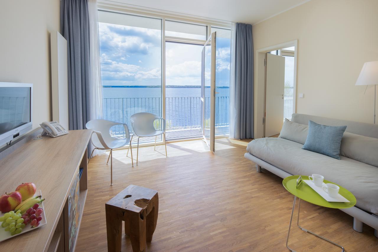 Strandhotel Senftenberger See Dış mekan fotoğraf