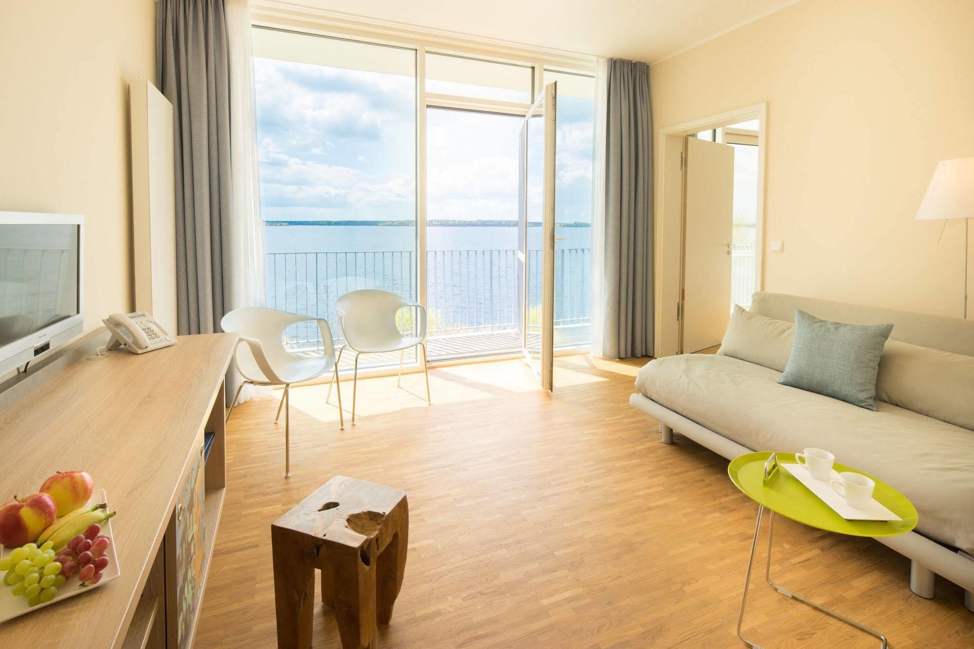 Strandhotel Senftenberger See Dış mekan fotoğraf